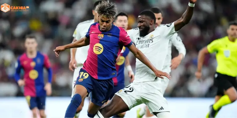 Không khí sân vận động trước Barcelona vs Real Madrid